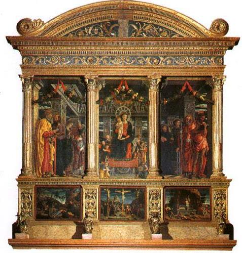 Andrea Mantegna San Zeno Altarpiece,